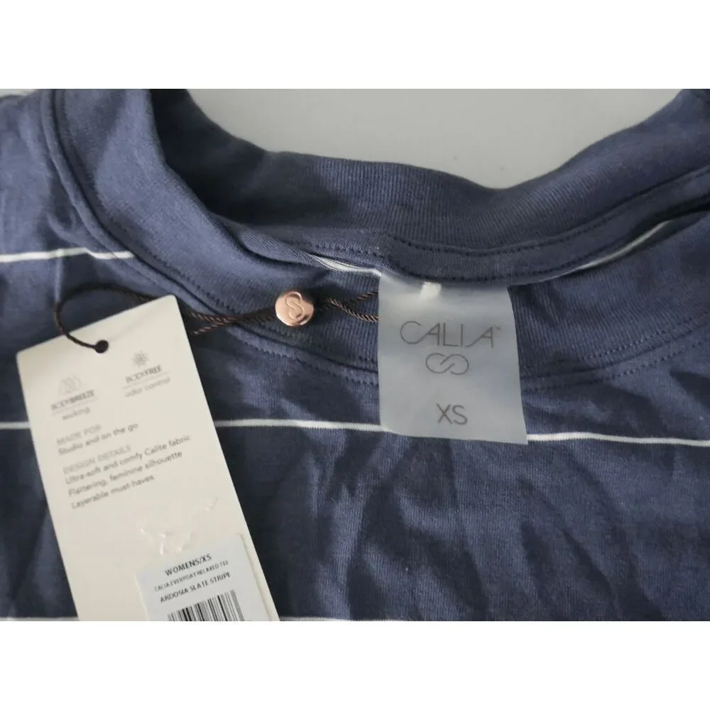 CALIA Women's Everyday Relaxed Tee Blue XS